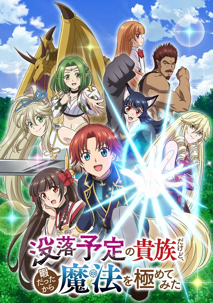 Переродившись аристократом-неудачником, я потратил всё своё свободное время, чтобы стать великим магом! - главный постер